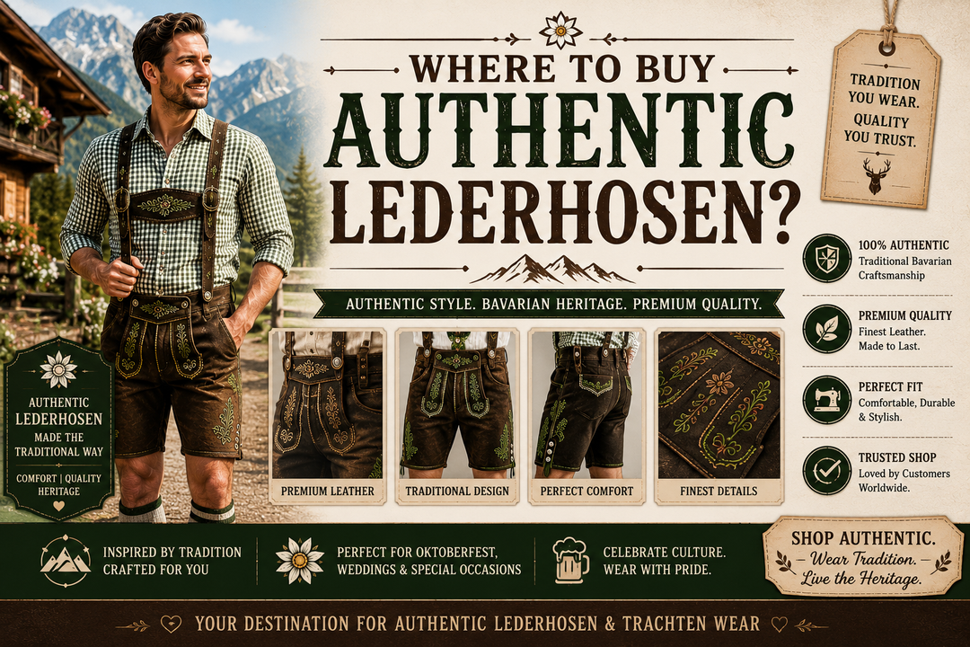 authentic lederhosen for men