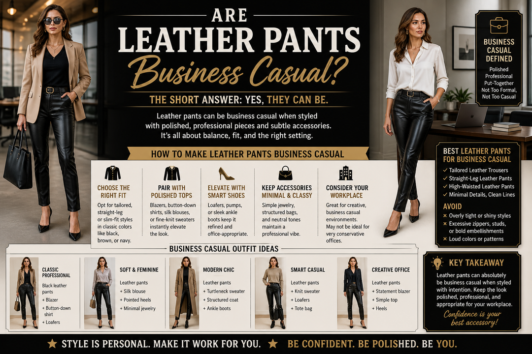 Are Leather Pants Business Casual ?