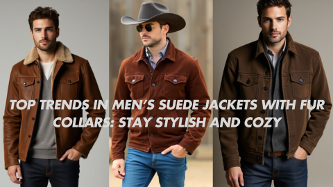 Top Trends In Men’s Suede Jackets With Fur Collars