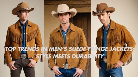 Top Trends in Men’s Suede Fringe Jackets: Style Meets Durability