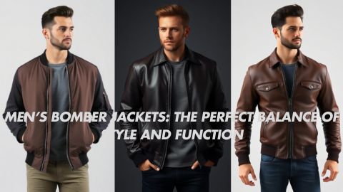 Men’s Bomber Jackets: The Perfect Balance of Style and Function