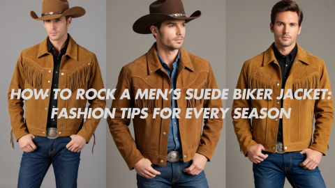 How to Rock a Men’s Suede Biker Jacket: Fashion Tips for Every Season