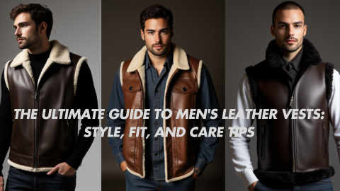 The Ultimate Guide to Men's Leather Vests: Style, Fit, and Care Tips