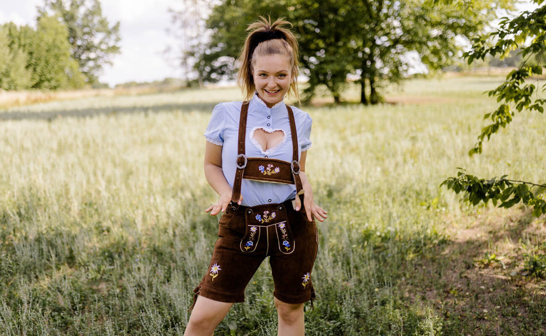 What is the female version of lederhosen ?