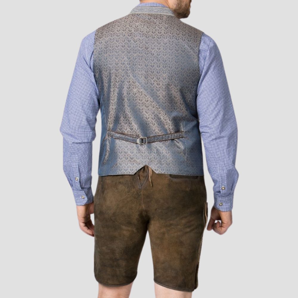 Authentic Men's Leather Lederhosen For Oktoberfest Celebrations