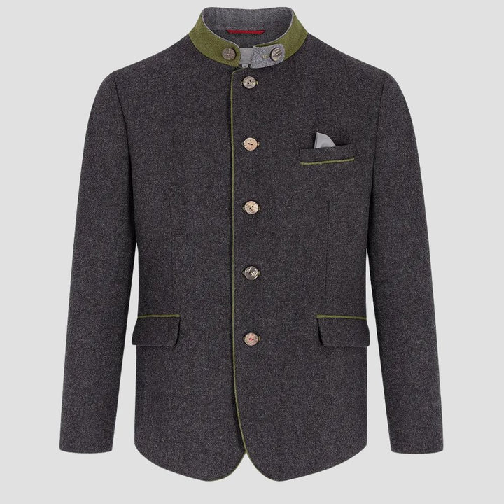 Men Tailored Trachten Coat For Oktoberfest Events