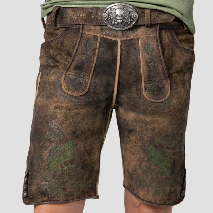 High-Quality Men's Lederhosen For Oktoberfest And Folk Festivals