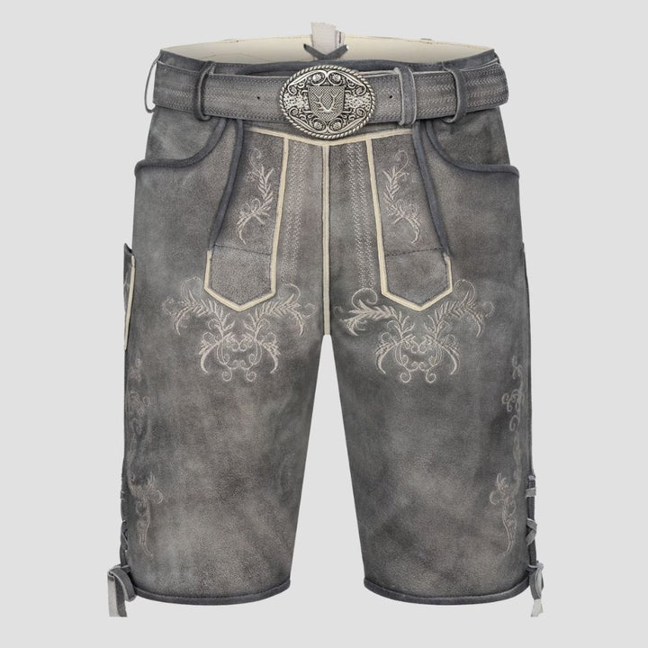 Premium men's embroidered lederhosen for Oktoberfest wear