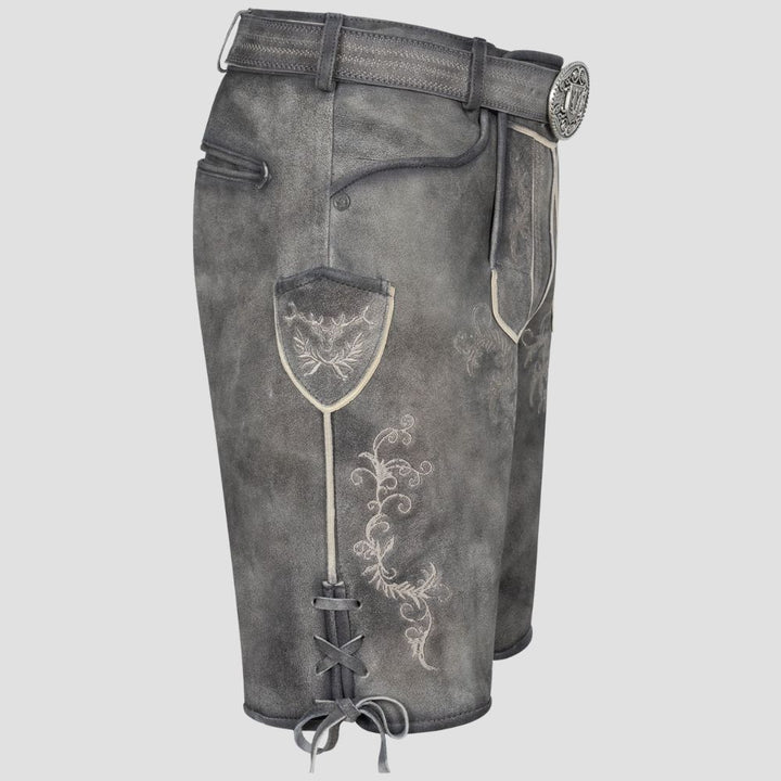 Premium men's embroidered lederhosen for Oktoberfest wear