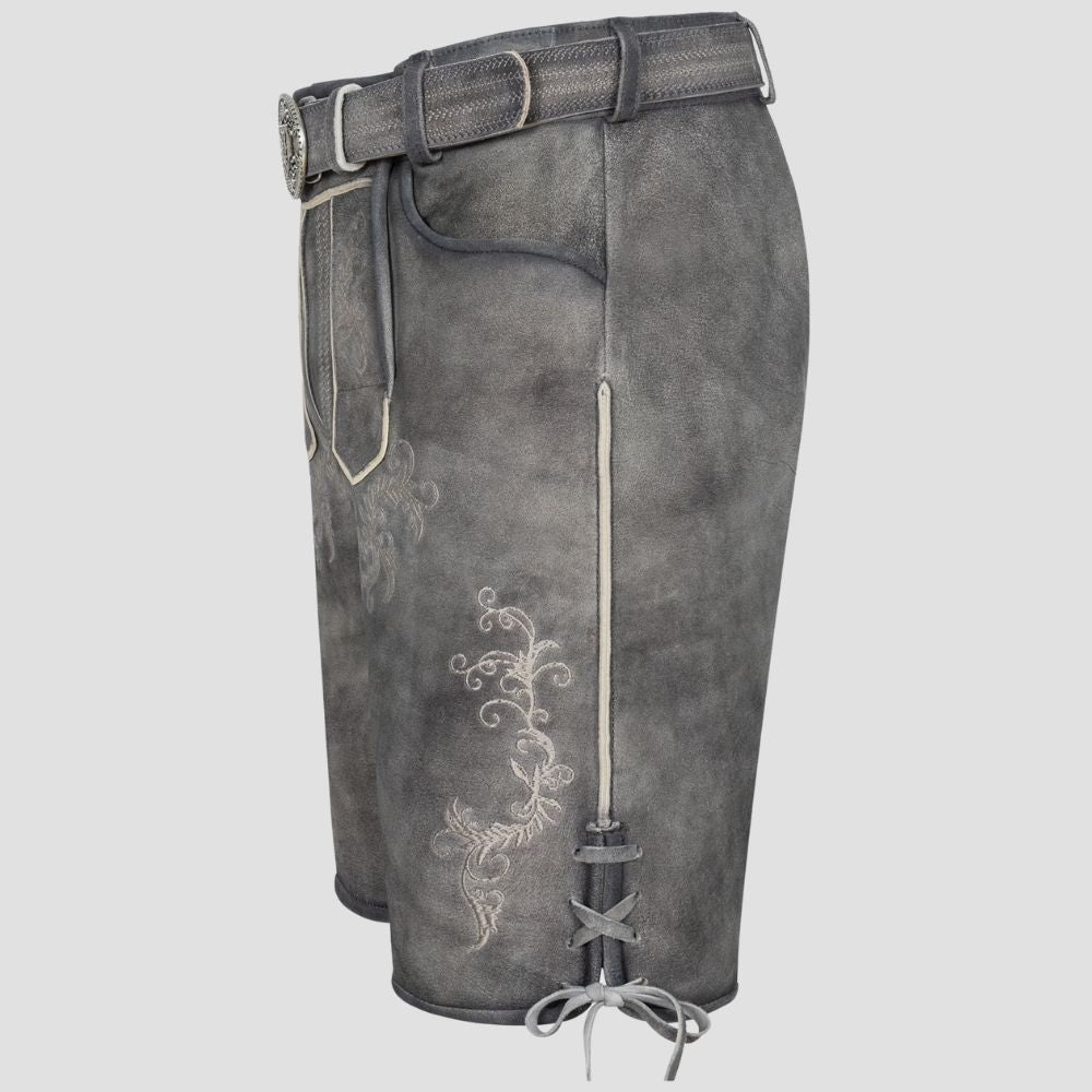 Premium men's embroidered lederhosen for Oktoberfest wear