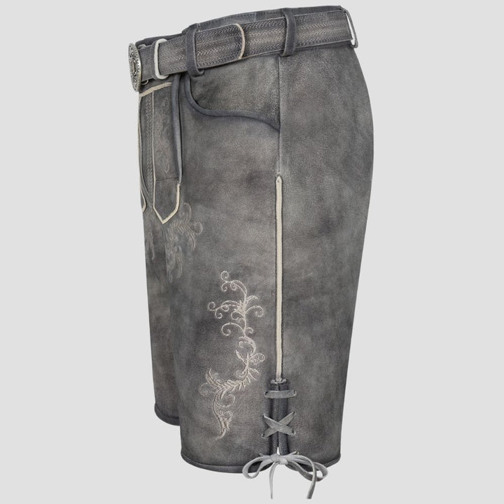 Premium men's embroidered lederhosen for Oktoberfest wear
