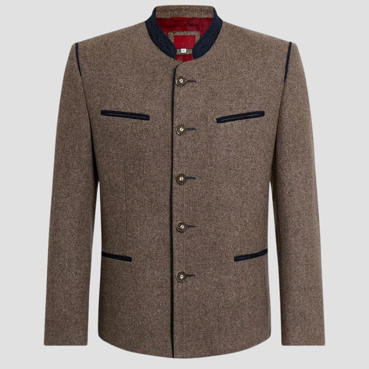 Oktoberfest Ready Bavarian Trachten Coat For Men