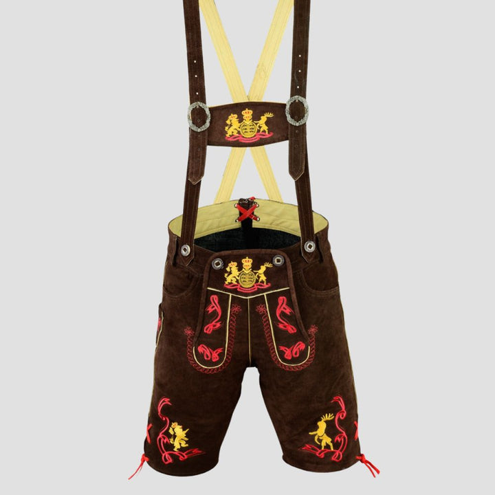 Step into the spirit of Oktoberfest with these Bavarian Lederhosen, the perfect choice for cultural festivals and traditional celebrations.