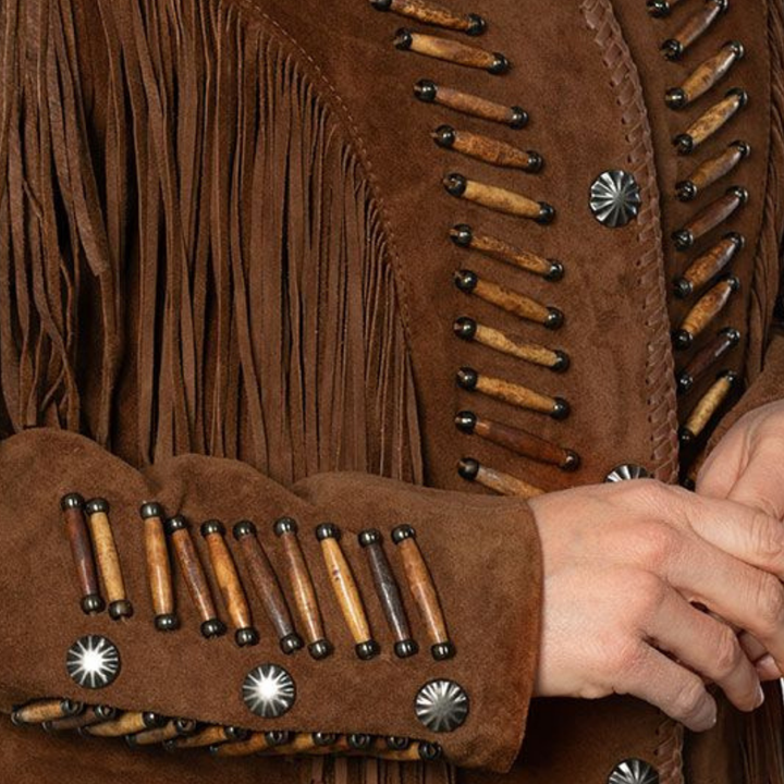  This classic fringe Western brown suede leather jacket for women offers a blend of comfort and style. The rich suede and fringe accents create an effortlessly chic jacket perfect for any occasion.