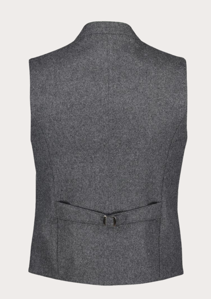 Elegant Oktoberfest waistcoat with textured jacquard fabric and heritage styling