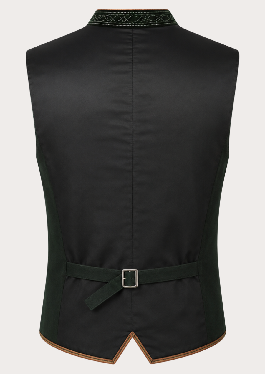 Authentic Trachten waistcoat for men designed with timeless elegance and comfort