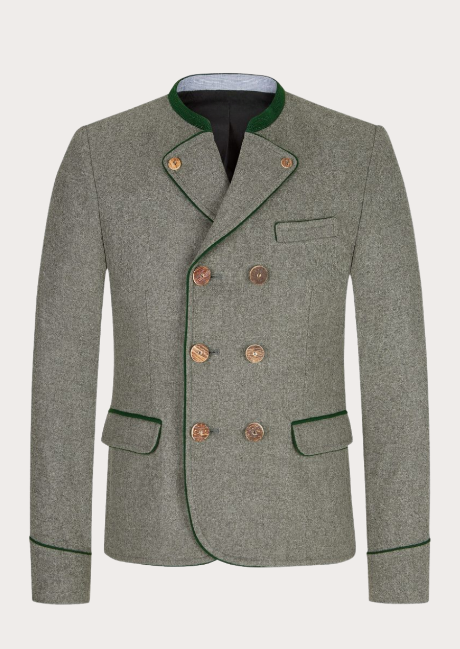 Bergkönig Heritage Bavarian Trachten jacket for men with traditional Alpine style