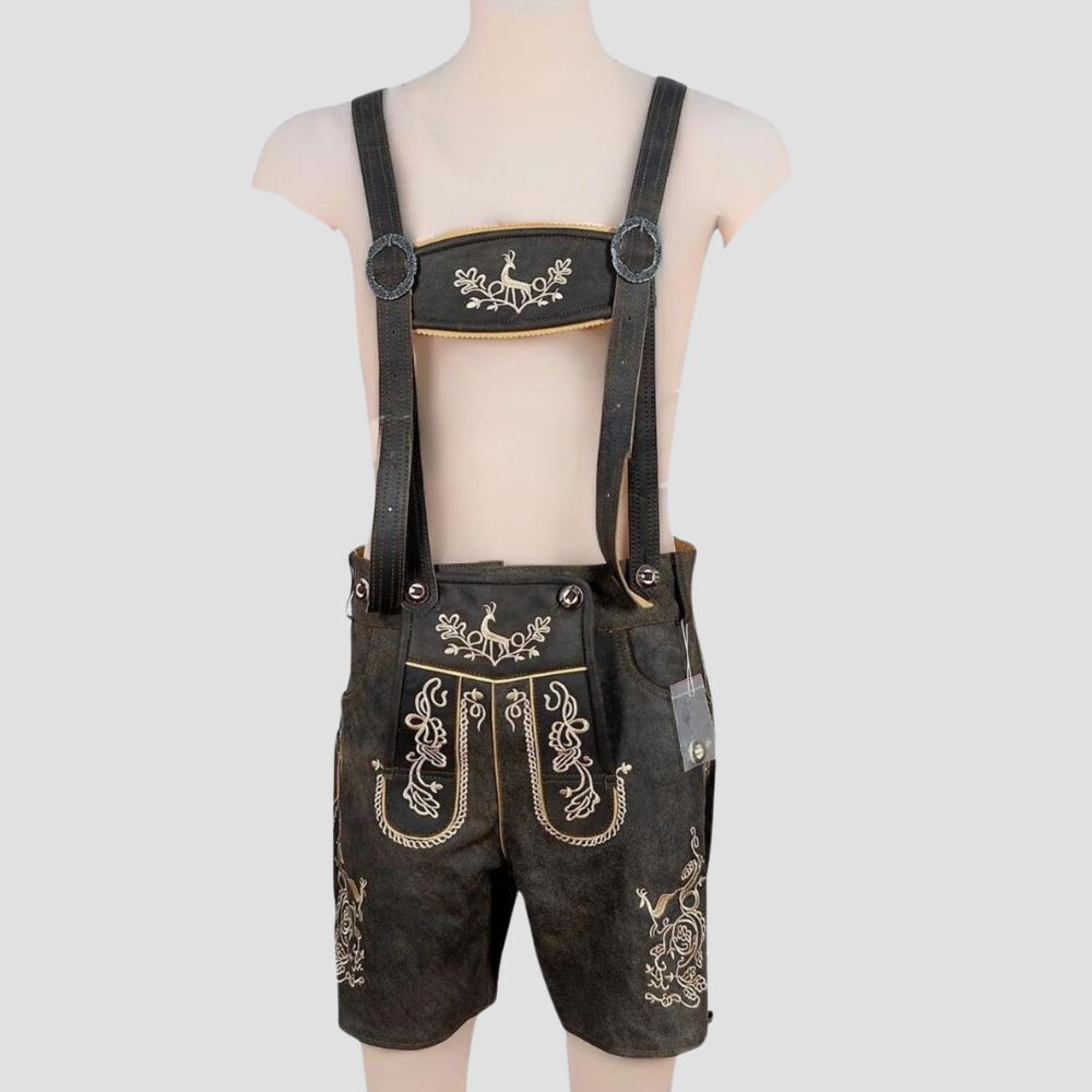 Perfect for Bavarian cultural events, these traditional men’s Lederhosen combine timeless style with unmatched authenticity.