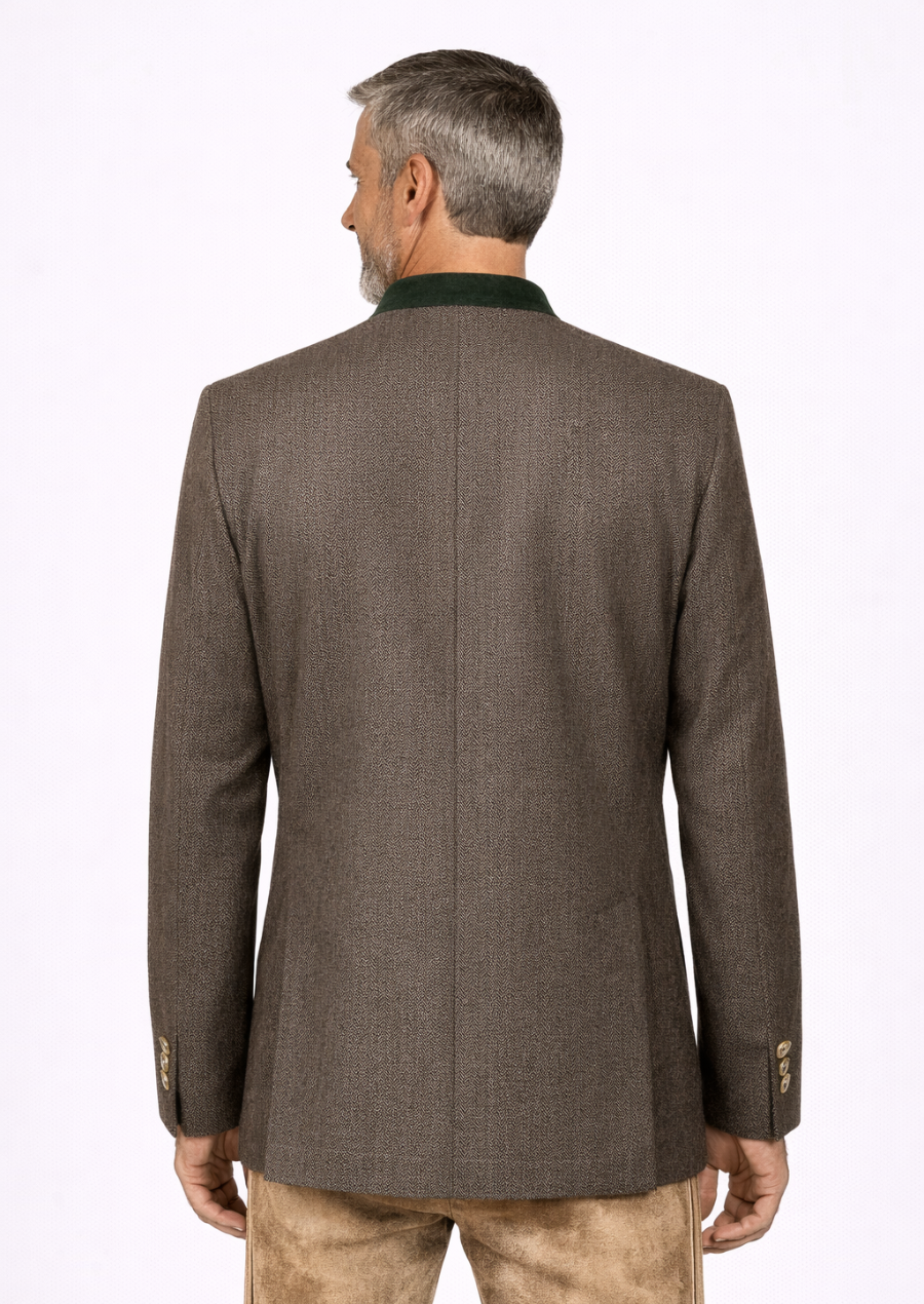 Authentic traditional Loden jacket inspired by Austrian heritage