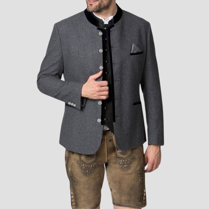 Stylish Men’s Trachten Coat for Comfortable Oktoberfest Wear