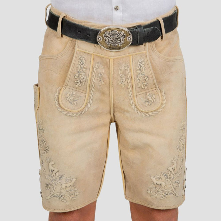 Made with authenticity in mind, these Lederhosen are the ideal choice for showcasing your German roots at folk and cultural events.