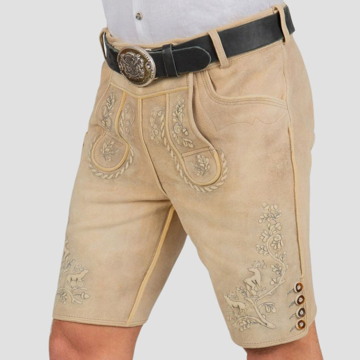 Made with authenticity in mind, these Lederhosen are the ideal choice for showcasing your German roots at folk and cultural events.