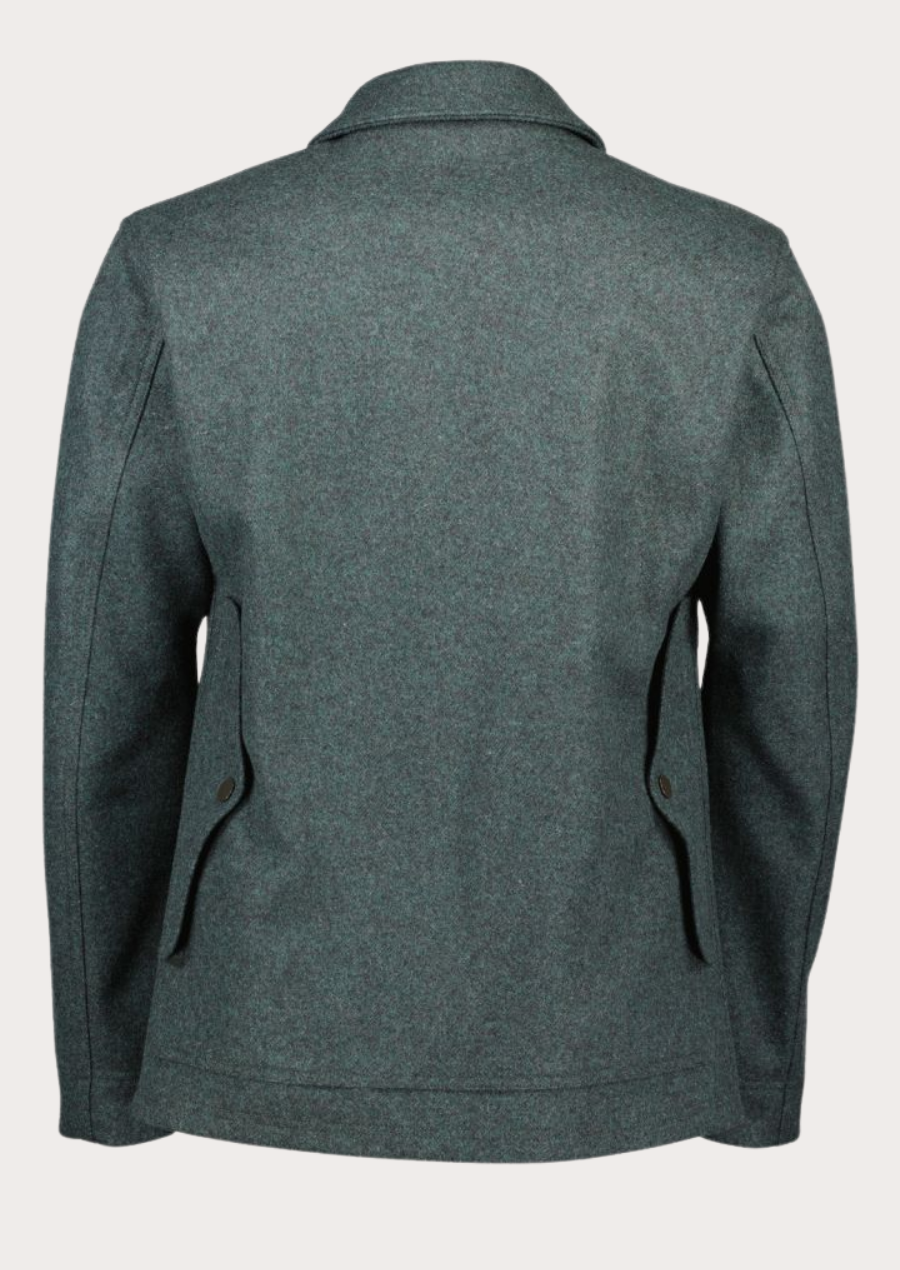 Traditional men's Loden jacket featuring durable wool construction and timeless design