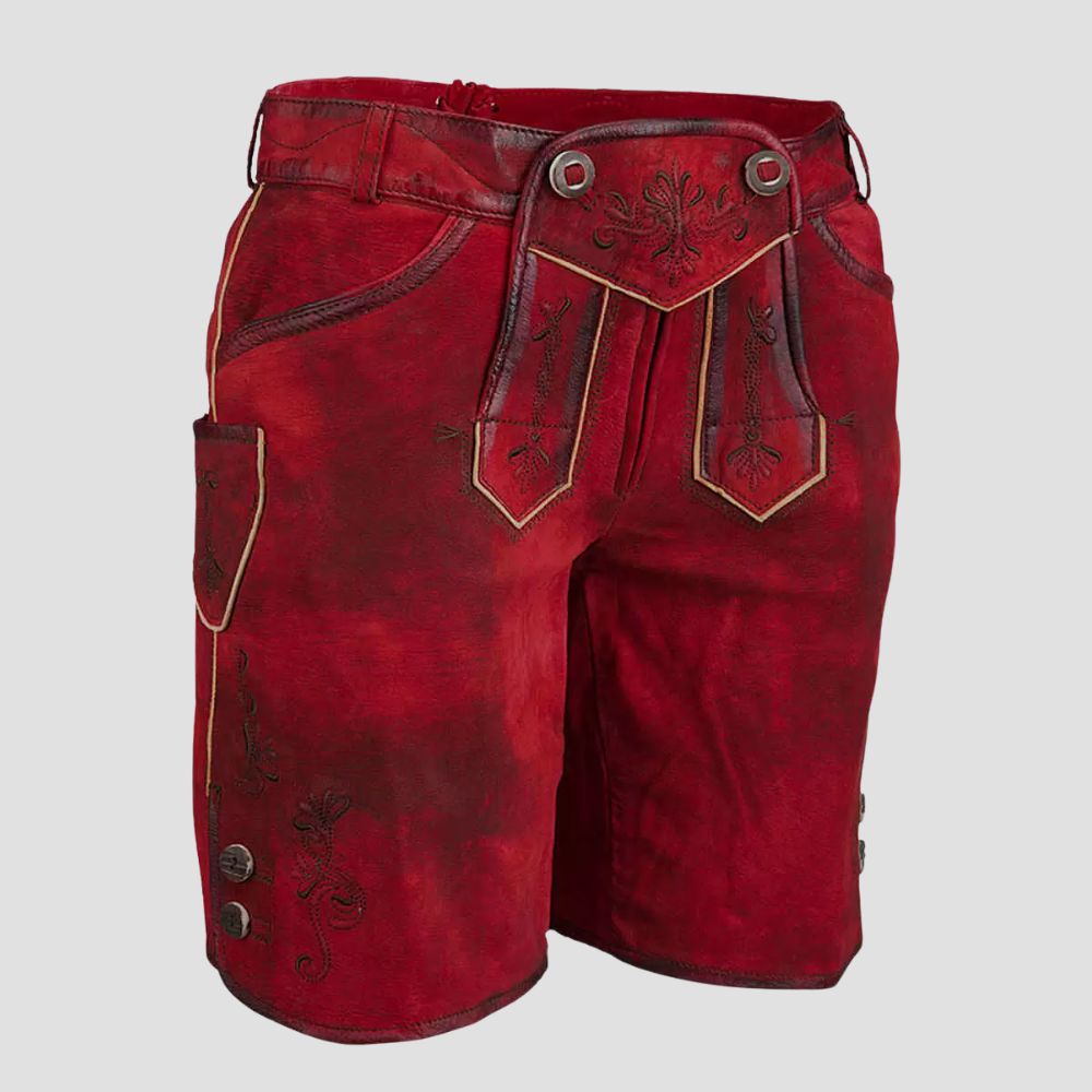 Experience comfort and tradition with these genuine leather women’s lederhosen. The adjustable fit ensures the perfect feel for long hours of wear at any event.