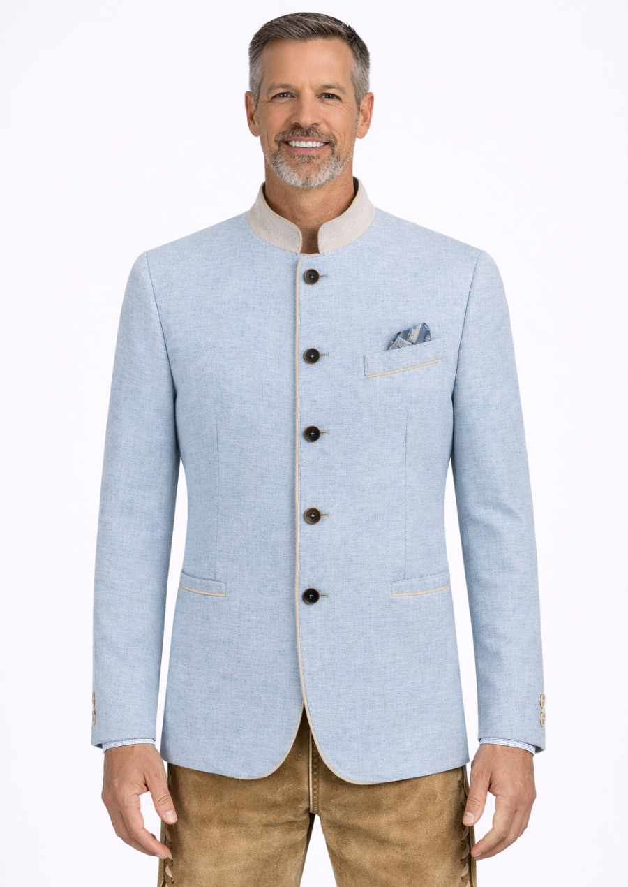 German Oktoberfest jacket for men with traditional Bavarian style