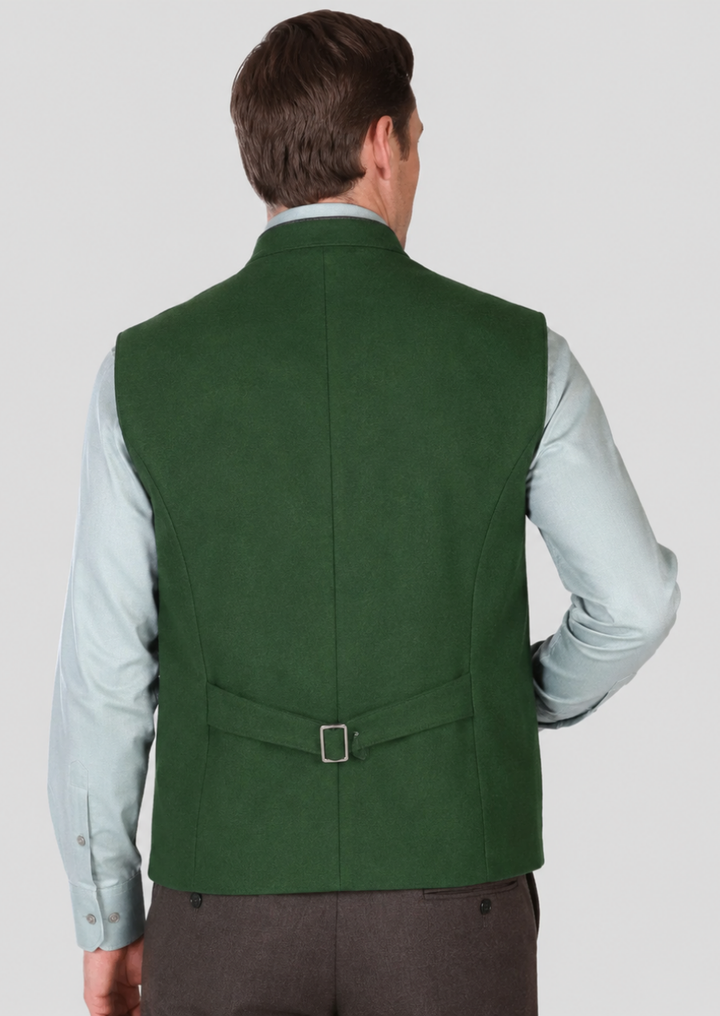 Heritage-inspired Tyrolean Trachten vest with traditional detailing and comfortable fit