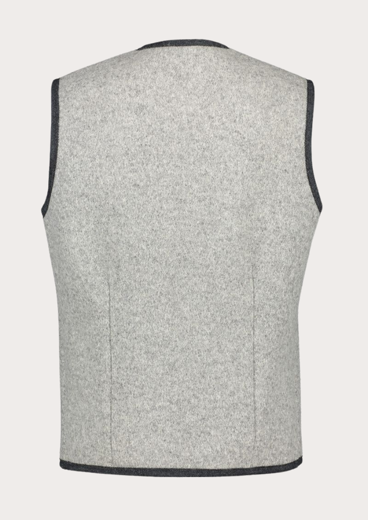 Elegant Austrian wool waistcoat designed for Oktoberfest and cultural events