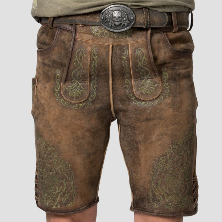 Celebrate in style with these high-quality Bavarian Lederhosen, perfect for cultural gatherings and traditional events.