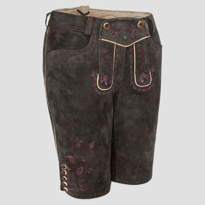  Invest in quality with these women’s long-lasting authentic lederhosen. Made from premium materials, they offer durability and timeless Bavarian style for cultural events.