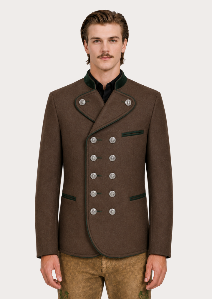 Jacob Heritage Austrian Trachten blazer for men with traditional Alpine