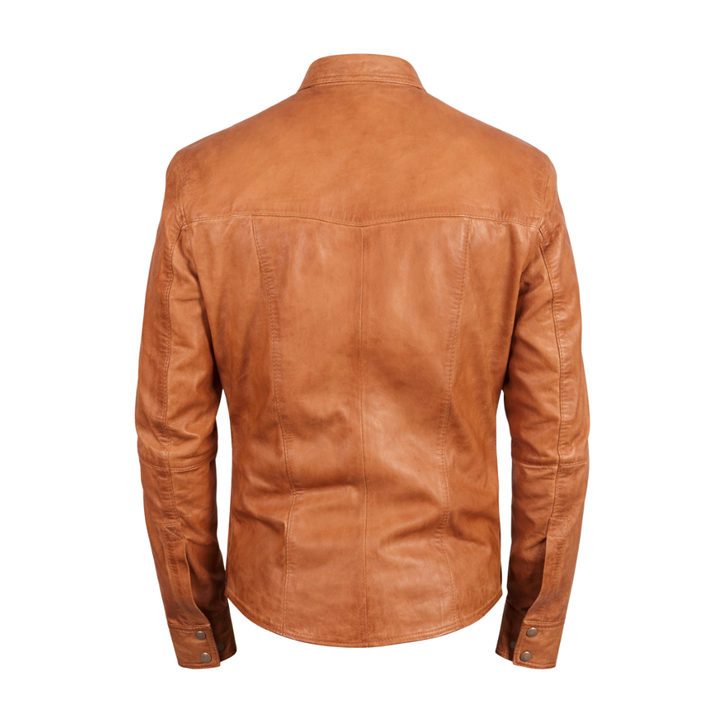 leather shirt for men