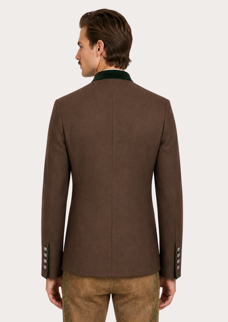 Men’s Austrian Trachten blazer inspired by authentic heritage fashion