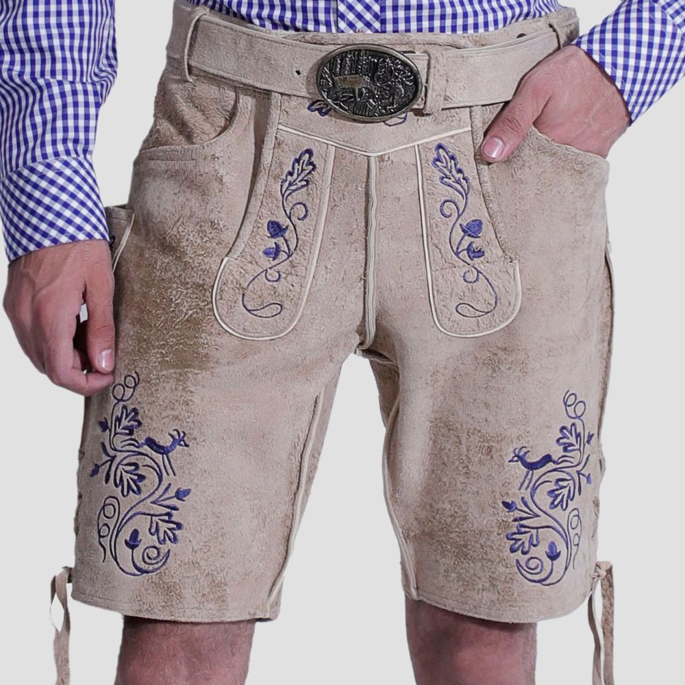 Step into Oktoberfest with style and comfort in these authentic men’s leather Lederhosen, crafted for cultural celebrations.