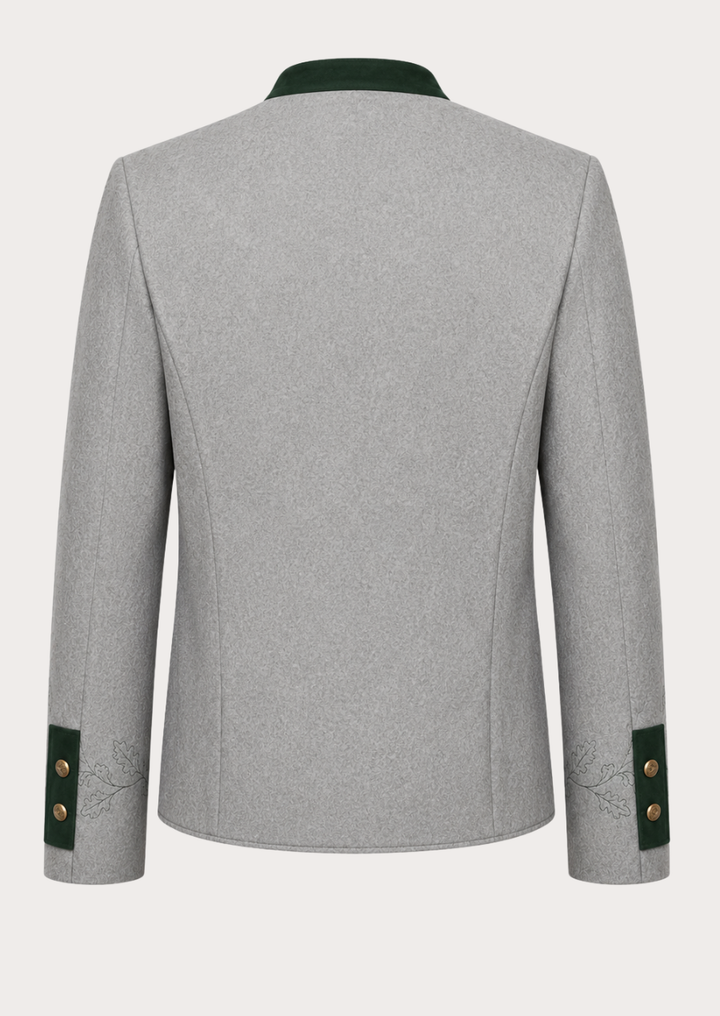 Premium men’s Miesbacher Joppe coat for cultural festivals and events