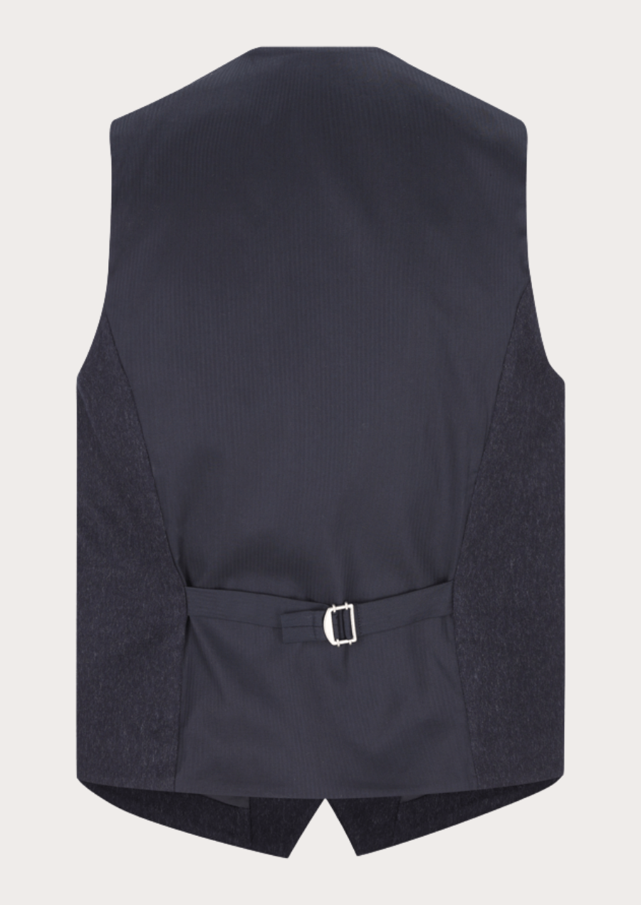 Premium Merino wool Loden waistcoat for men with elegant Alpine heritage styling