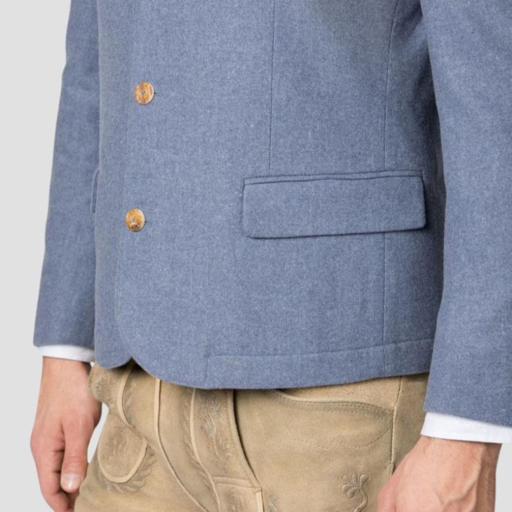 Elegant Men’s Luxury Trachten Coat for Oktoberfest Weddings