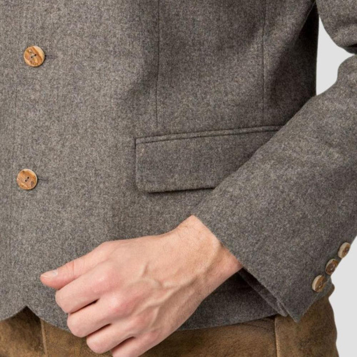 Stylish Bavarian Trachten Wedding Coat for Men