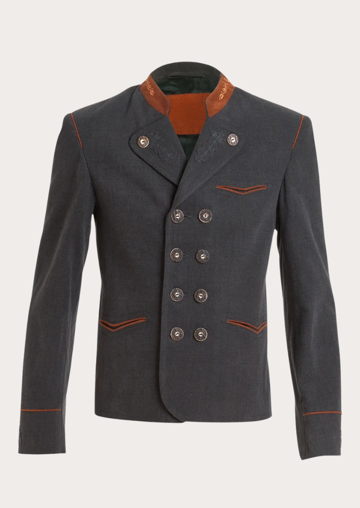 Traditional royal Bavarian Trachten coat with elegant tailored design