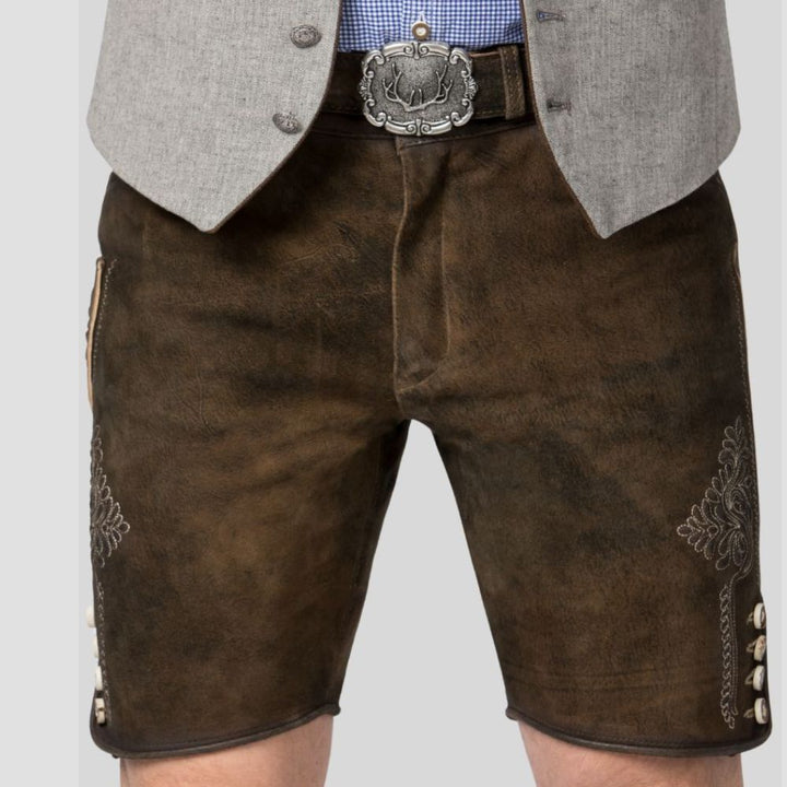 Get ready for Oktoberfest with these high-quality leather Lederhosen, designed for both style and tradition.