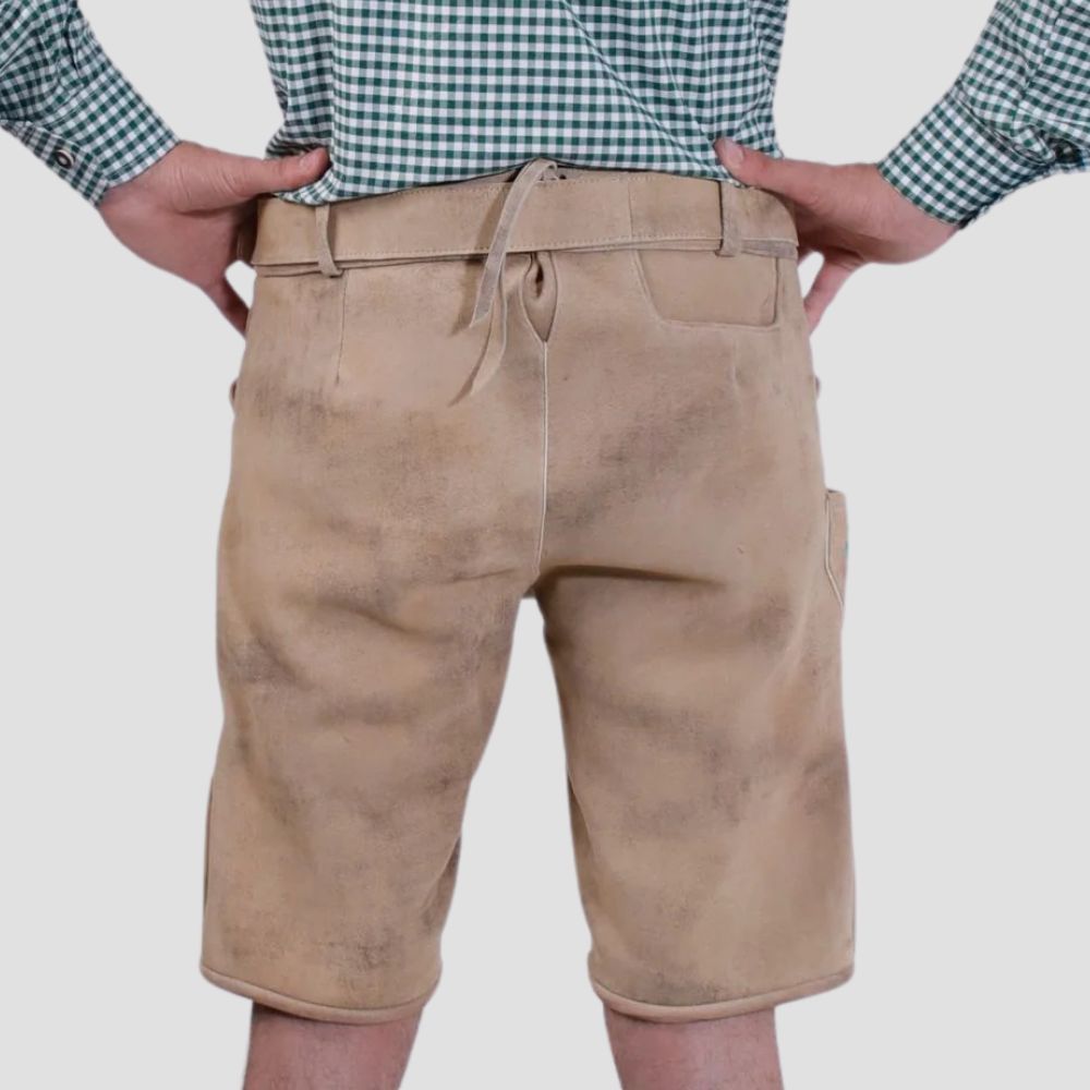Celebrate Oktoberfest and cultural events in style with these authentic suede Lederhosen, crafted for comfort and tradition