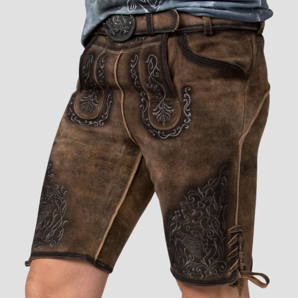 Make your special occasion unforgettable with these authentic men’s traditional Lederhosen, perfect for weddings, celebrations, and cultural events.