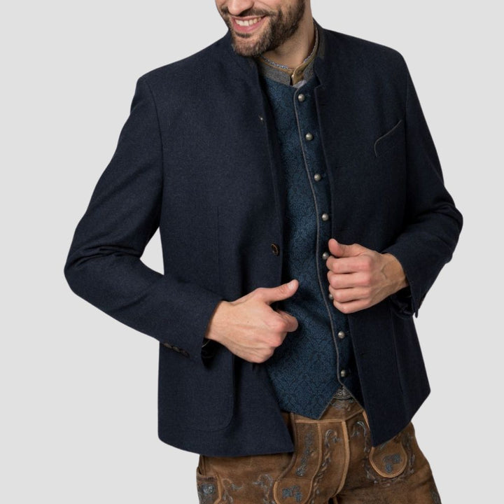 Elegant Men’s Bavarian Coat for Traditional Festivals