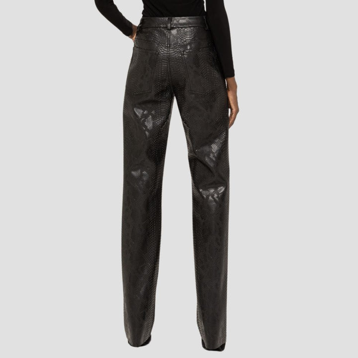 ladies fashionable leather pants