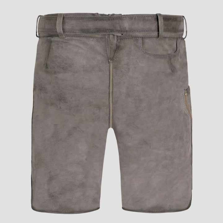 For a sophisticated look at weddings and festive occasions, these men suede Lederhosen provide comfort and timeless style.