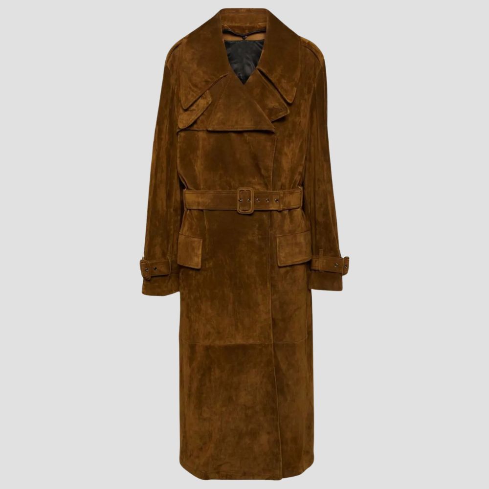 Discover timeless fashion with this stylish vintage trench coat for women, designed to elevate any outfit with classic elegance and a sophisticated silhouette.