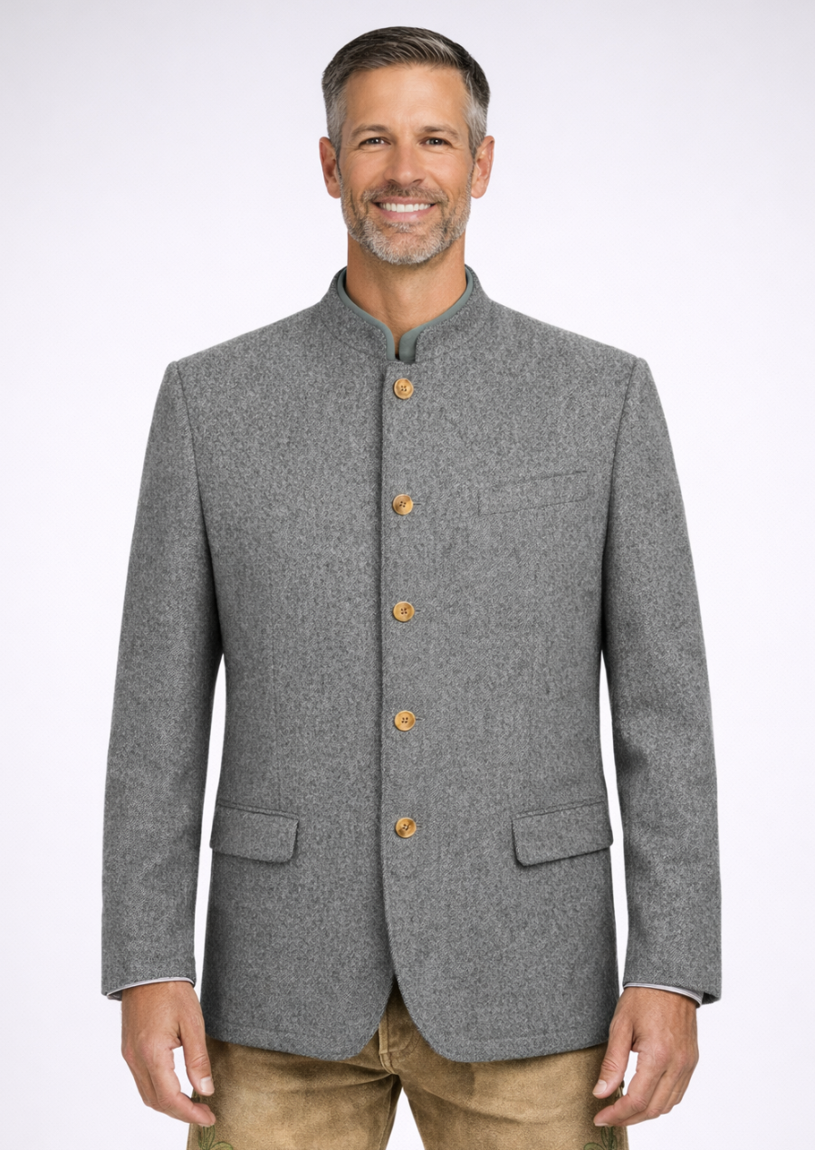 Traditional Bavarian jacket for men with classic German design